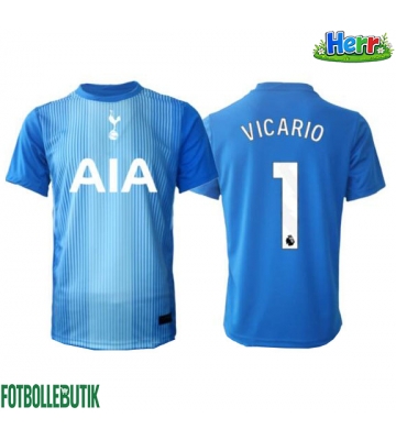 Tottenham Hotspur Guglielmo Vicario #1 Målvakt Bortatröja 2025-26 Kortärmad